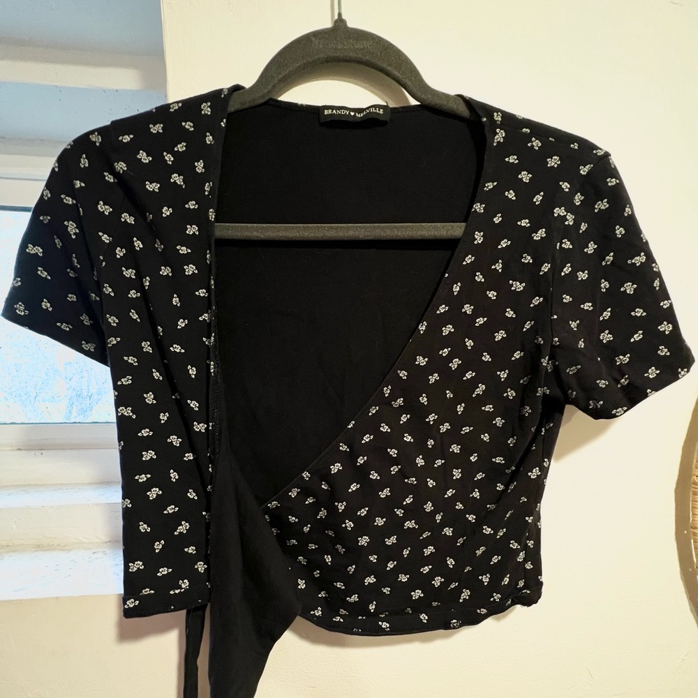 Brandy Melville Wrap Top